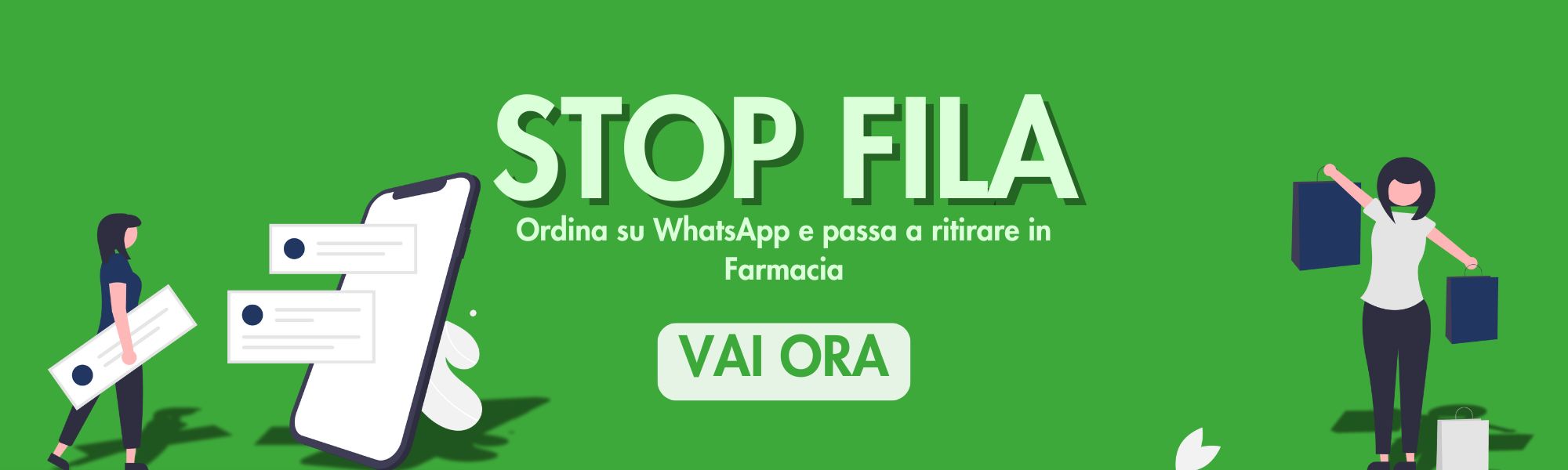 Ordina su Whatsapp e ritira in Farmacia. Riduci i tempi di attesa in farmacia